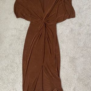Brown Dress